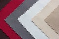 Color tone of fabric swatch samples Royalty Free Stock Photo