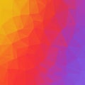 color triangular abstract background. polygonal style. eps 10 Royalty Free Stock Photo