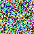 Color TV screen noise pixel glitch seamless pattern texture background vector illustration. Royalty Free Stock Photo