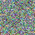 Color TV screen noise pixel glitch seamless pattern texture background vector illustration. Royalty Free Stock Photo