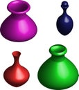 Color vase