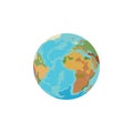 Vector image. Planet Earth, globe