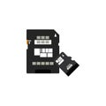 Vector image. SD card icon, memory card, micro SD card