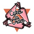 Color vintage cakes to order emblem