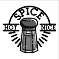 Color vintage spice shop emblem