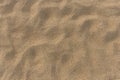 Color Warm Beach Sand Abstract Pattern After Rain Surface Texture Background Royalty Free Stock Photo