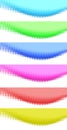 Colorful web banners Royalty Free Stock Photo