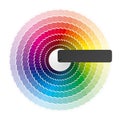 Color wheel Royalty Free Stock Photo