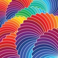Color wheel background. Vector Illustration Royalty Free Stock Photo