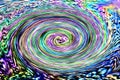 Color Whirl Royalty Free Stock Photo
