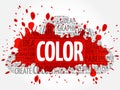 COLOR word cloud, creative concept Royalty Free Stock Photo