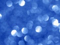 Color of the Year 2020 Classic Blue bokeh background