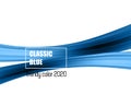 Color of the Year 2020 - Classic Blue. Fashion color trend