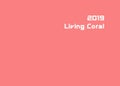 Color of the year 2019: Living Coral. Texture of colored porous rubber. Fashionable pantone color of spring-summer 2019