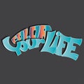 Color your life lettering