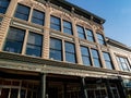 Sunny view of the Citizens National Bank building in old town