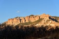 Colorado Autumn Scenery, view of courthouse in the evening Royalty Free Stock Photo