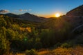 Colorado Autumn Sunrise Royalty Free Stock Photo