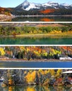 Colorado autumn and winter scenes
