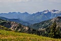 Colorado Canyon Hiking Trail towards the Rocky Mountains Royalty Free Stock Photo