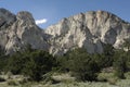 Colorado Chalk Cliffs Royalty Free Stock Photo