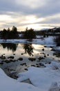 Colorado early spring nature background Royalty Free Stock Photo