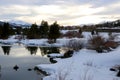 Colorado early spring nature background Royalty Free Stock Photo