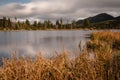 Colorado fall season at Sprague Lake in Rocky Mountain National Park Royalty Free Stock Photo