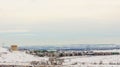 Colorado Living. Lakewood, Colorado - Denver Metro Area Residential Winter Panorama