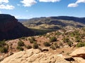 Colorado mountain landscape near Delores River Royalty Free Stock Photo