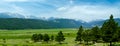 Colorado Mountain Meadow Royalty Free Stock Photo