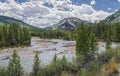 Colorado Mountain River in June Royalty Free Stock Photo