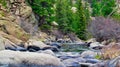 Colorado Mountain Stream Royalty Free Stock Photo