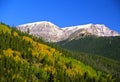 Colorado Mountains in Fall Royalty Free Stock Photo