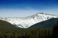 Colorado mountains in winter Royalty Free Stock Photo