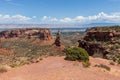 Colorado National Monument Scenic Landscape Royalty Free Stock Photo