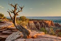 Colorado National Monument at Sunrise Royalty Free Stock Photo