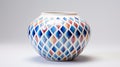 Colorful Geometric Pattern Vase Inspired By Lois Greenfield And Peter Mitchev