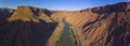 Colorado River aerial view, Moab, Utah, USA Royalty Free Stock Photo