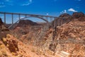 Colorado River Bridge - Bypass for the Hoover Dam Royalty Free Stock Photo