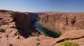 Colorado River in Glen Canyon (Arizona, USA) Royalty Free Stock Photo