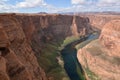 Colorado River by Horseshoe Bend Royalty Free Stock Photo