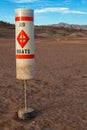 Colorado River and Lake Mead Drought Water Level Royalty Free Stock Photo