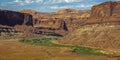 Colorado River and majestic canyons of Moab Utah