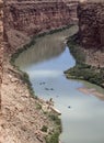 Colorado River Rafters Royalty Free Stock Photo