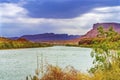 Colorado River Rock Canyon Butte Moab Utah Royalty Free Stock Photo