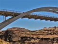 Bridge over Glen Canyon Royalty Free Stock Photo