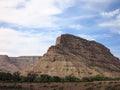 Colorado Rock Plateu and dramatic sky Royalty Free Stock Photo
