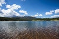 Colorado rocky mountain lake Royalty Free Stock Photo