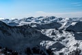 Colorado Rocky Mountains covered in Winter snow. Mt. Cupid, Loveland Pass